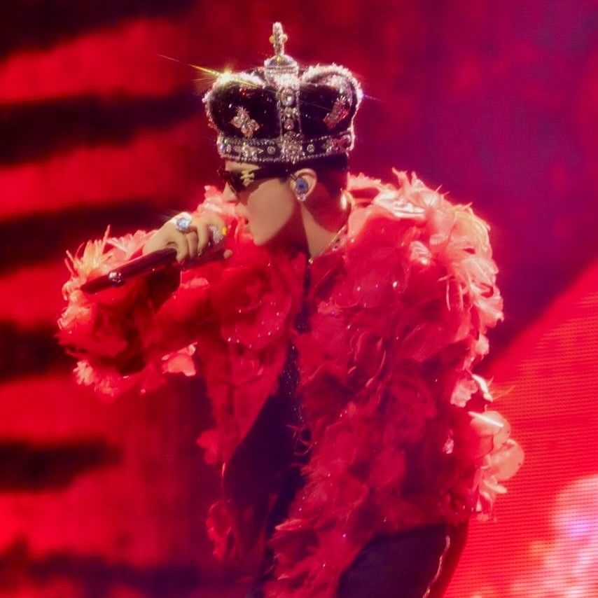 A moment captured by G-DRAGON (BIGBANG)'s fan