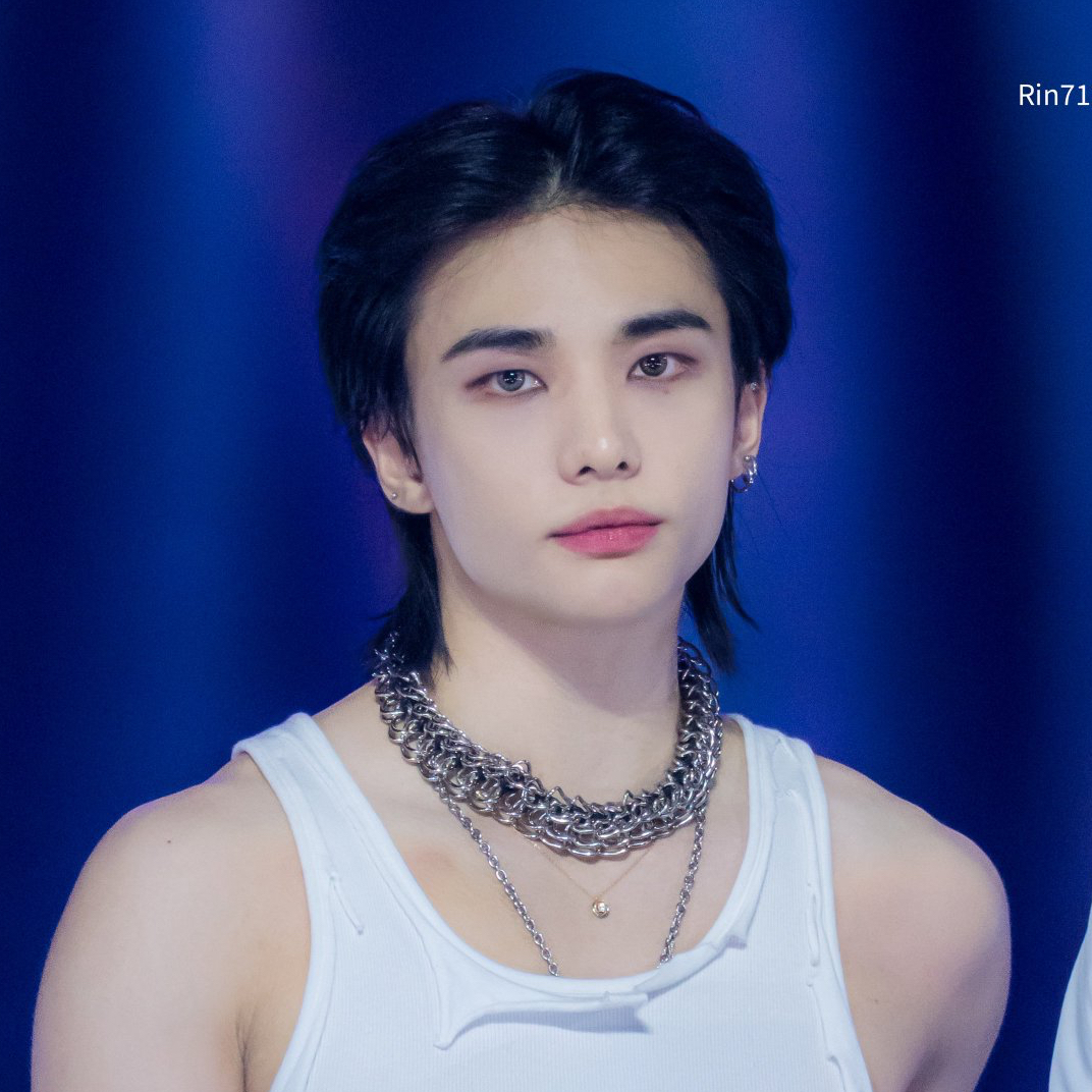 Behind-the-scenes cut of Hyunjin (Stray Kids)