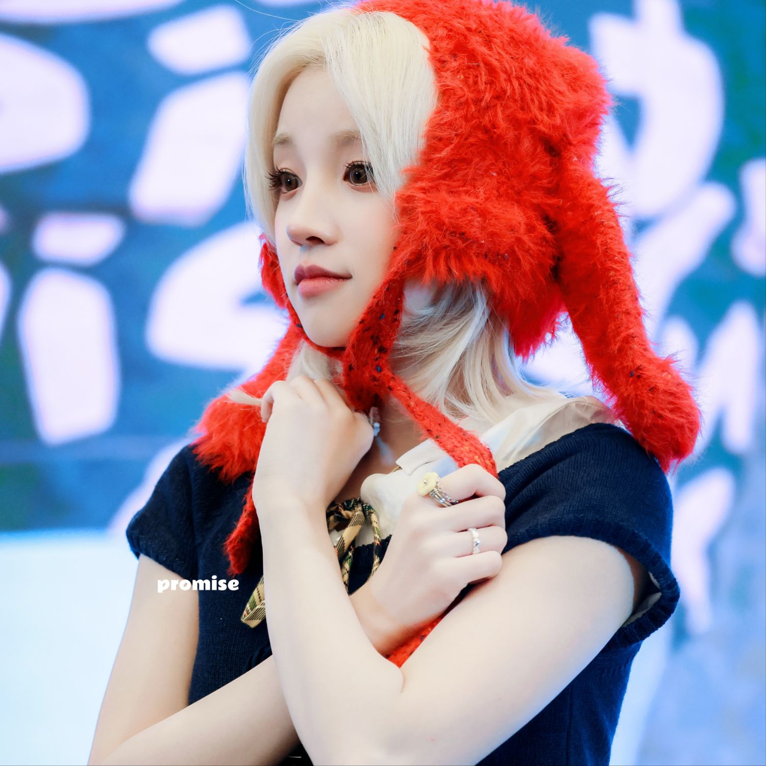 A moment captured by Yuqi (i-dle)'s fan