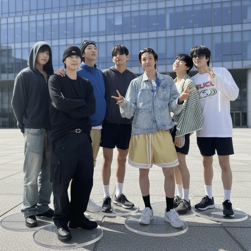 Recent activity shot of BTS