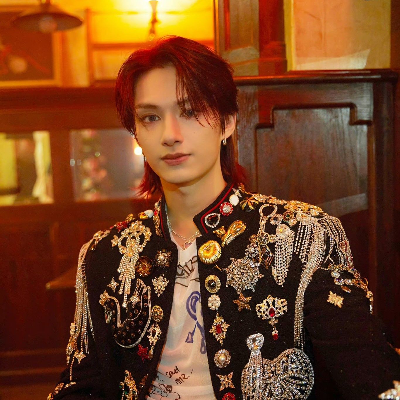 Recent activity shot of Jun (SEVENTEEN)