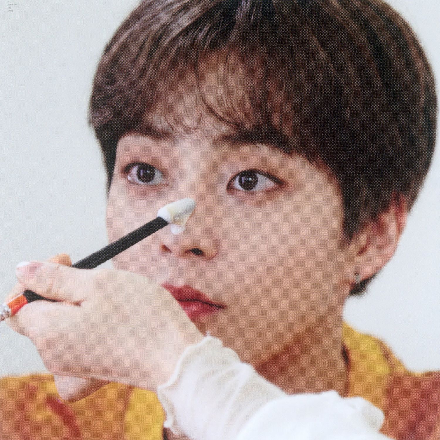 Behind-the-scenes cut of Xiumin (EXO)