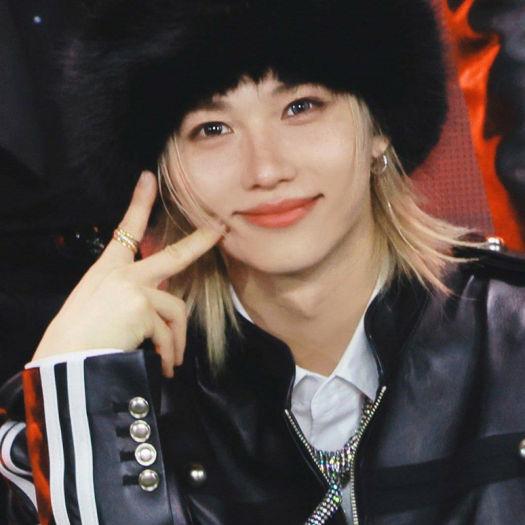 A moment captured by Felix (Stray Kids)'s fan