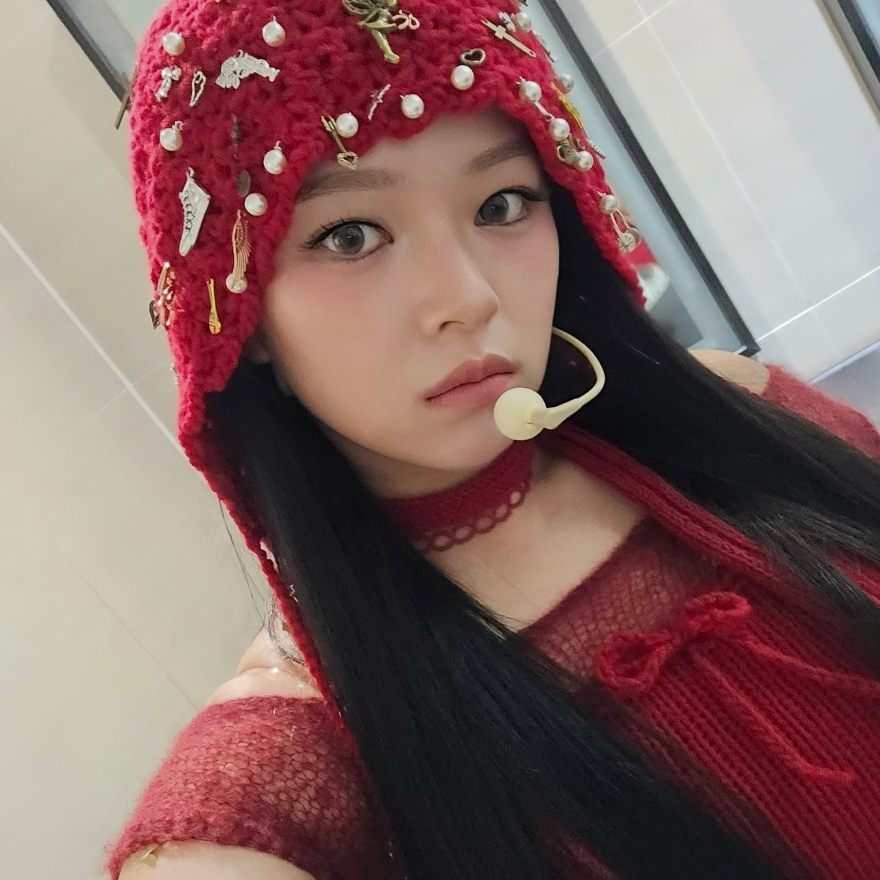 Recent activity shot of Jeongyeon (TWICE)