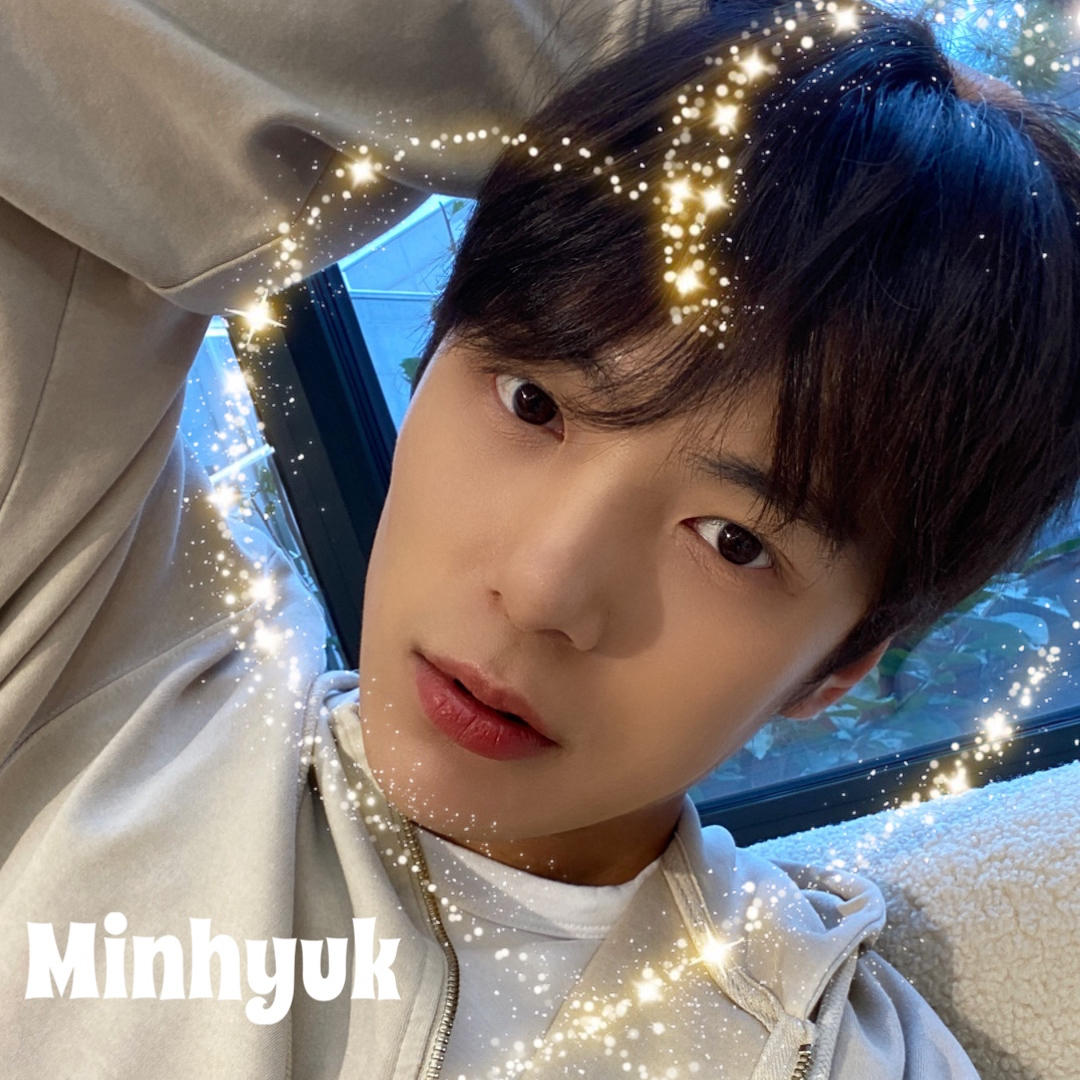 Recent activity shot of Minhyuk (MONSTA X)