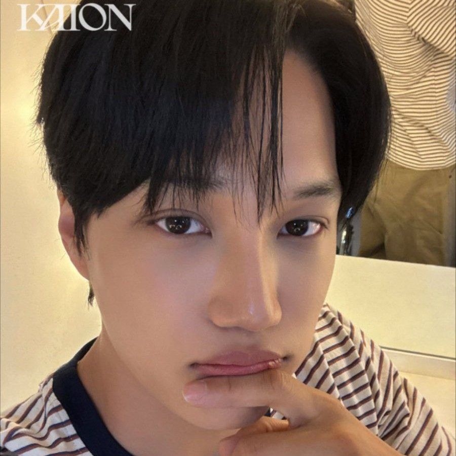 Latest photo of Kai (EXO)