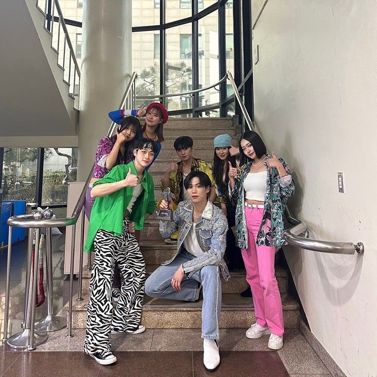 A moment captured by Rocky's fan