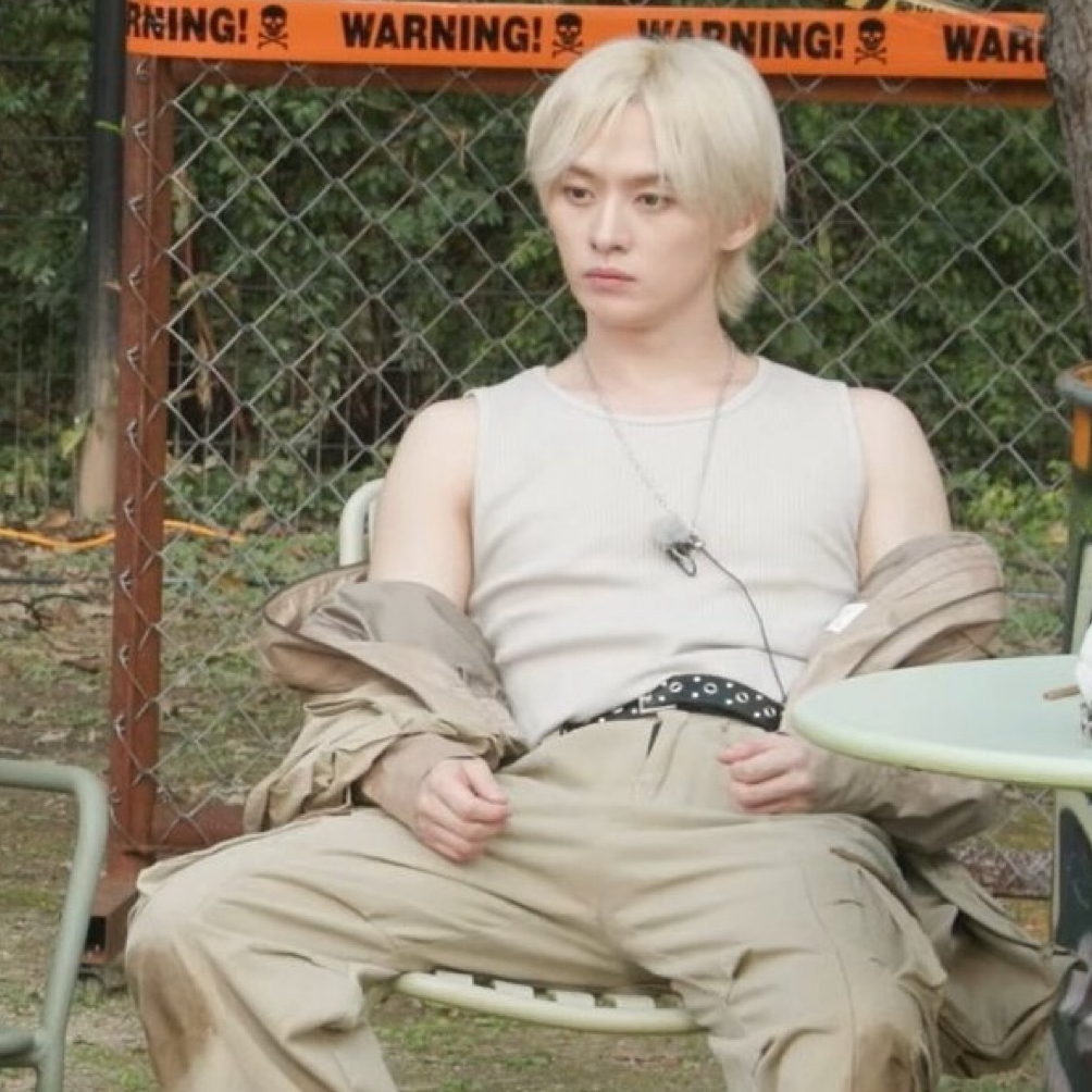 Recent activity shot of Lee Know (Stray Kids)