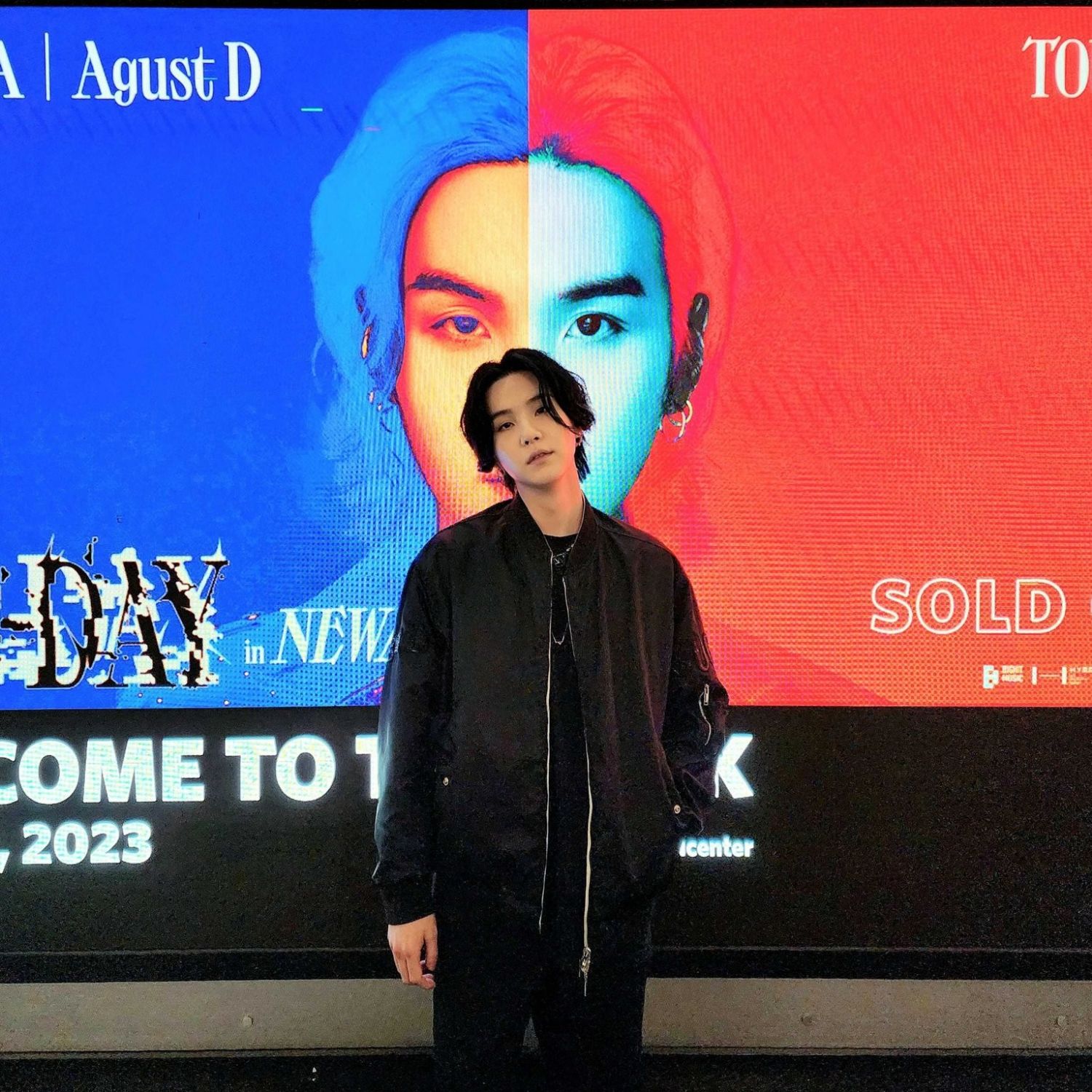 SUGA (防彈少年團)粉絲拍下的瞬間