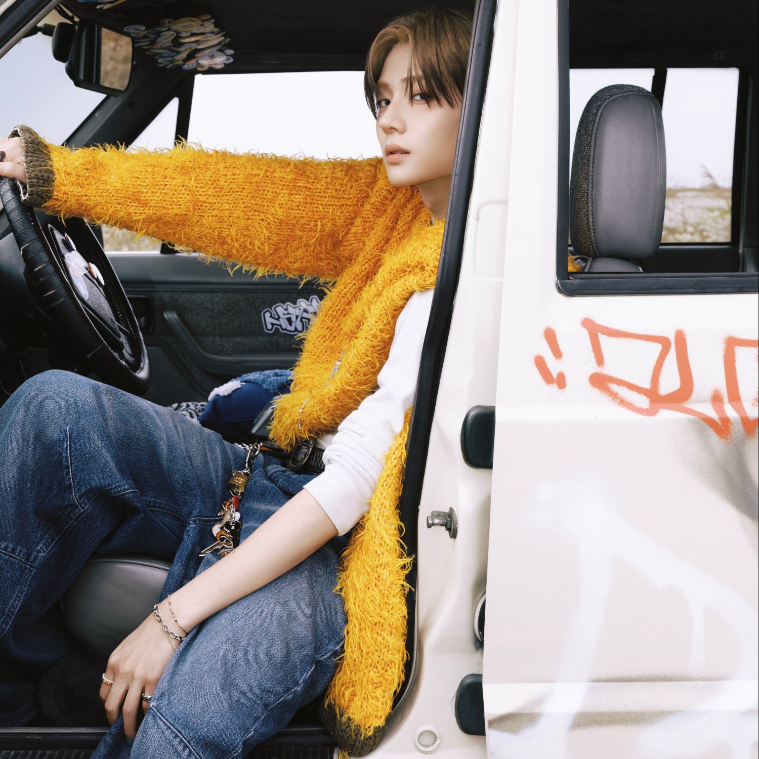 Behind-the-scenes cut of Lee Sangwon (ALPHA DRIVE ONE)