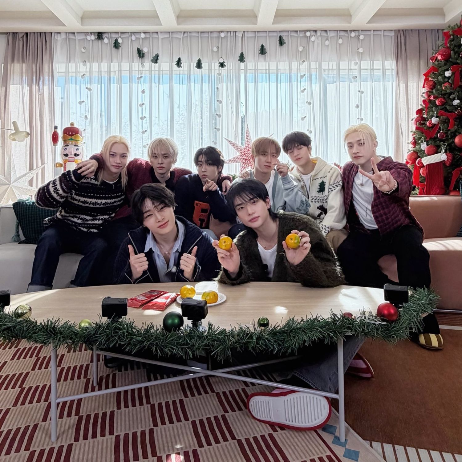 A moment captured by Changbin (Stray Kids)'s fan