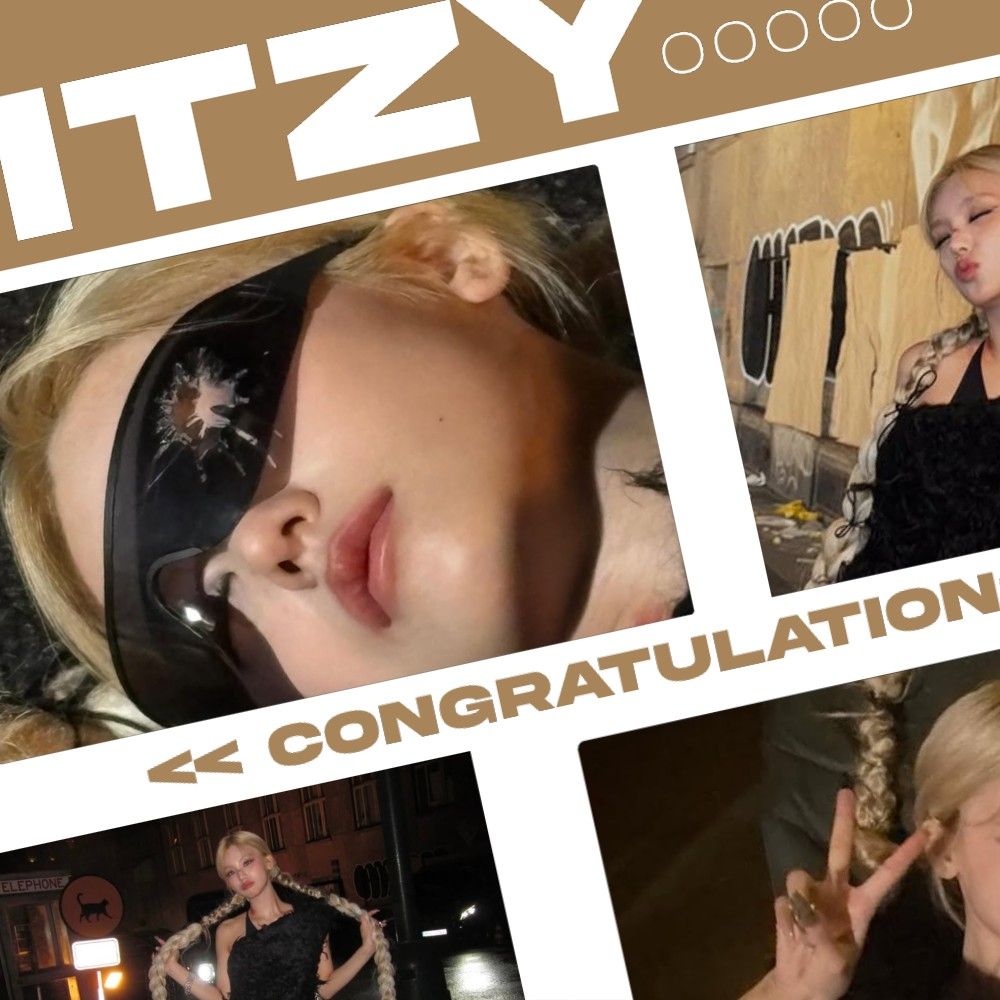 A moment captured by Yeji (ITZY)'s fan