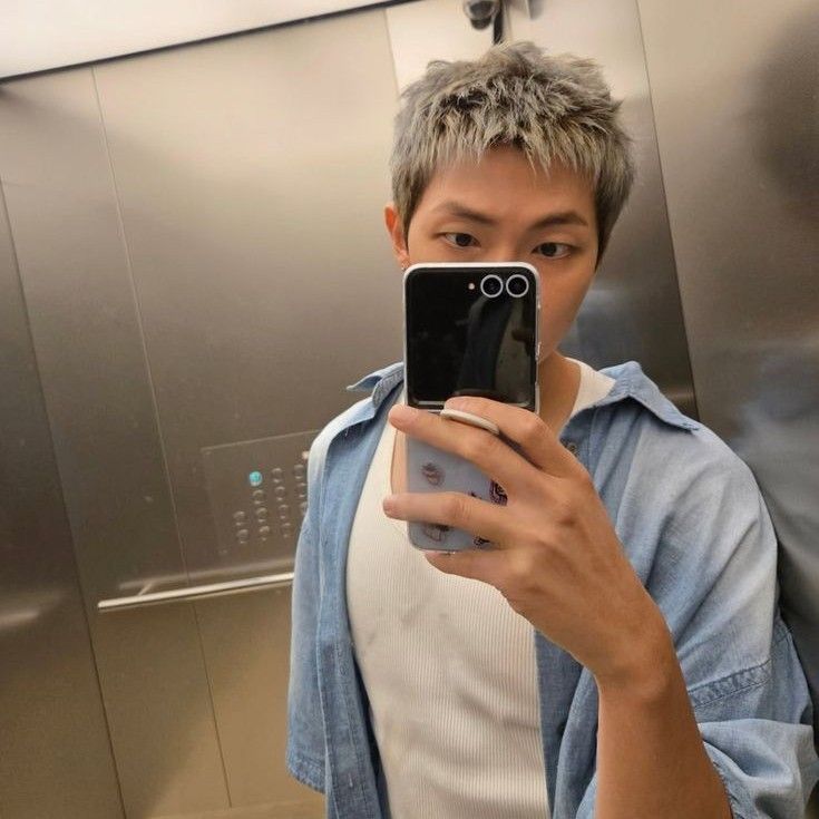 A moment captured by RM (BTS)'s fan