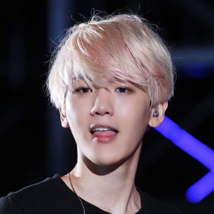 Recent activity shot of Baekhyun (EXO)