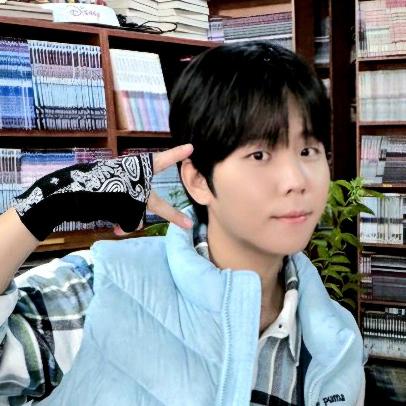 A moment captured by Jung Seunghwan's fan