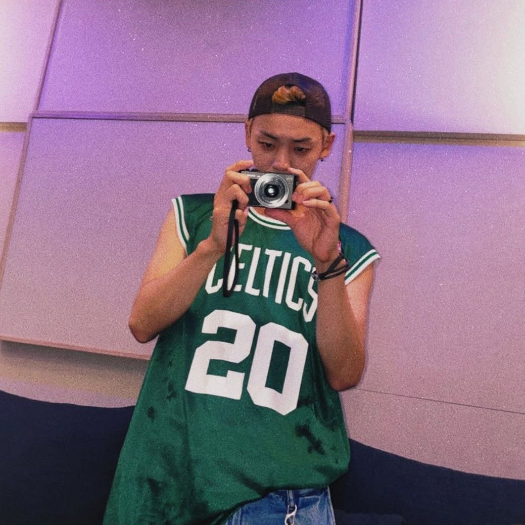 Recent activity shot of Chan (A.C.E)