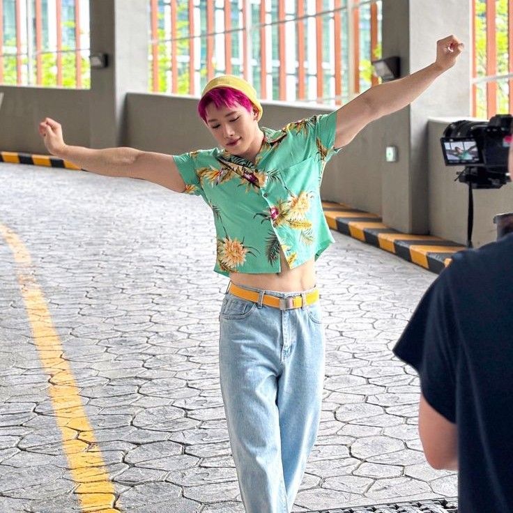 Behind-the-scenes cut of Wonho