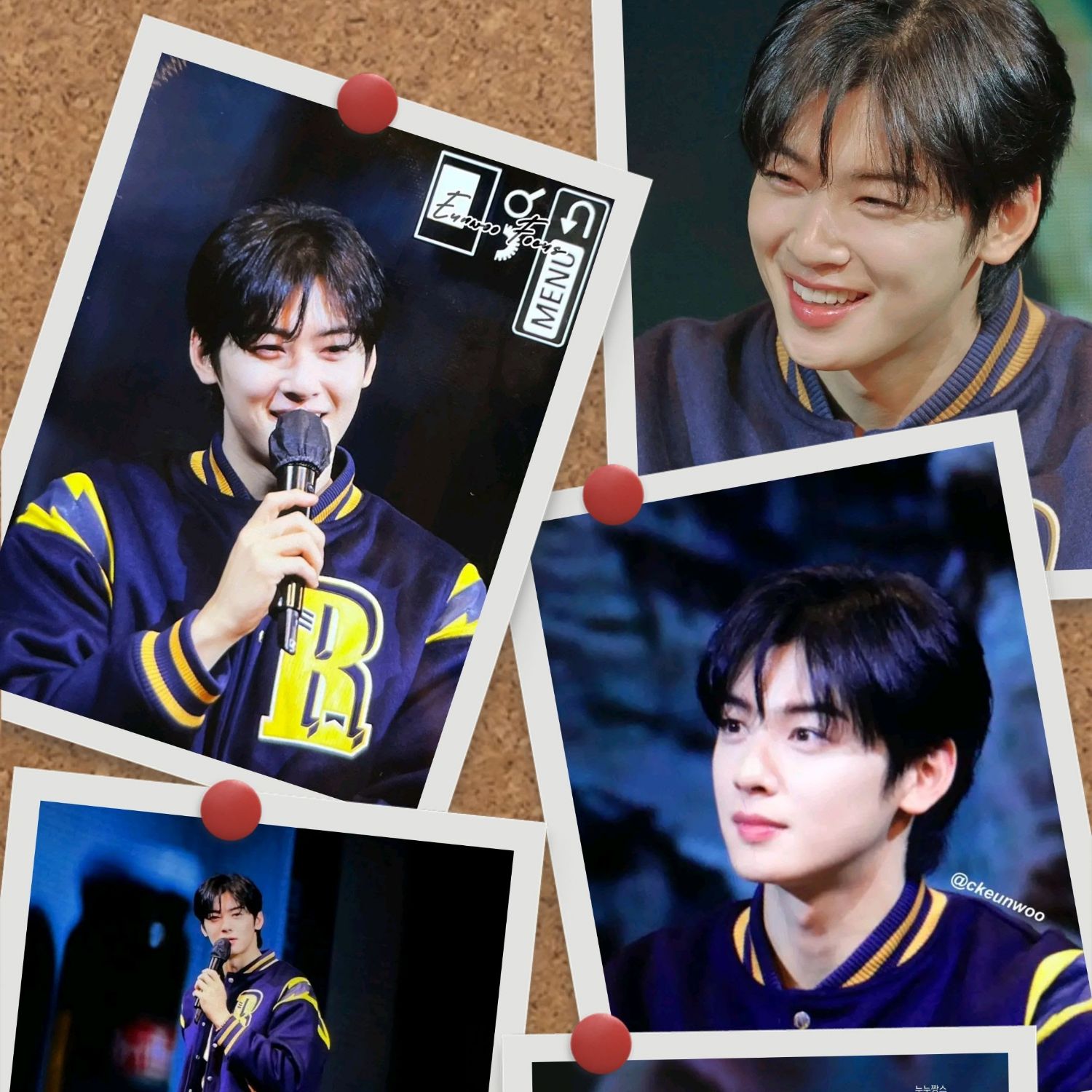 A moment captured by Eunwoo (ASTRO)'s fan