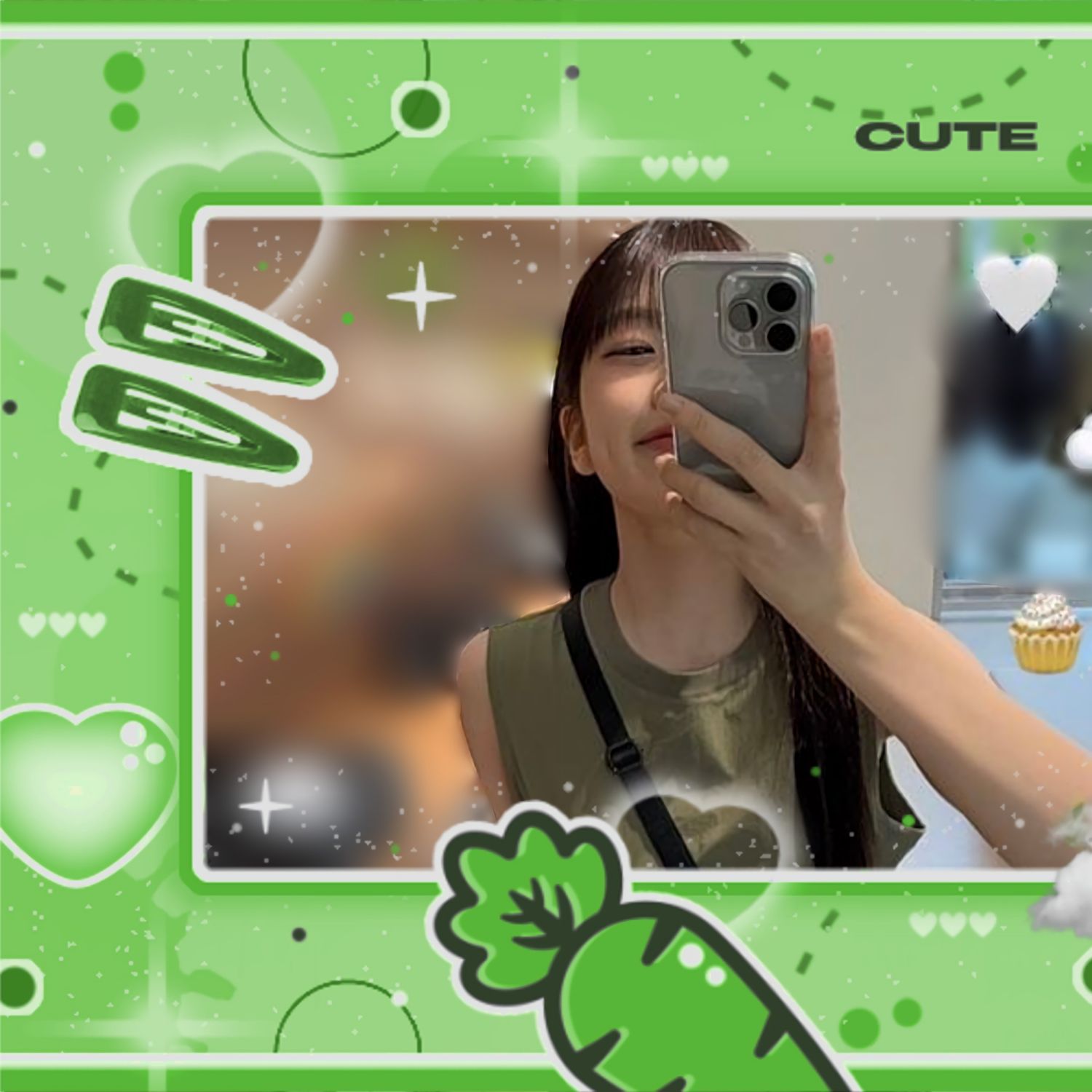 Recent activity shot of An Yujin (IVE)