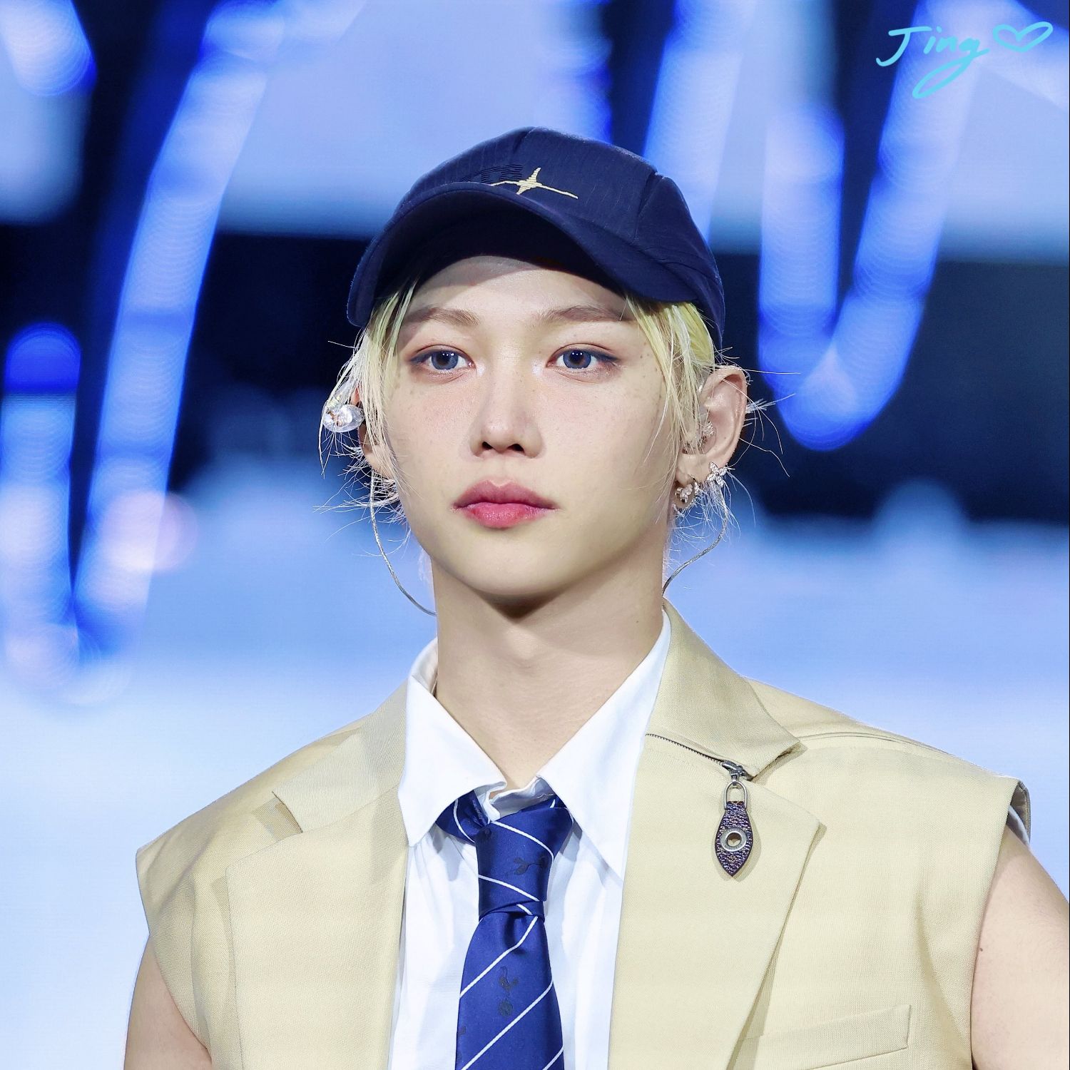 Recent activity shot of Felix (Stray Kids)