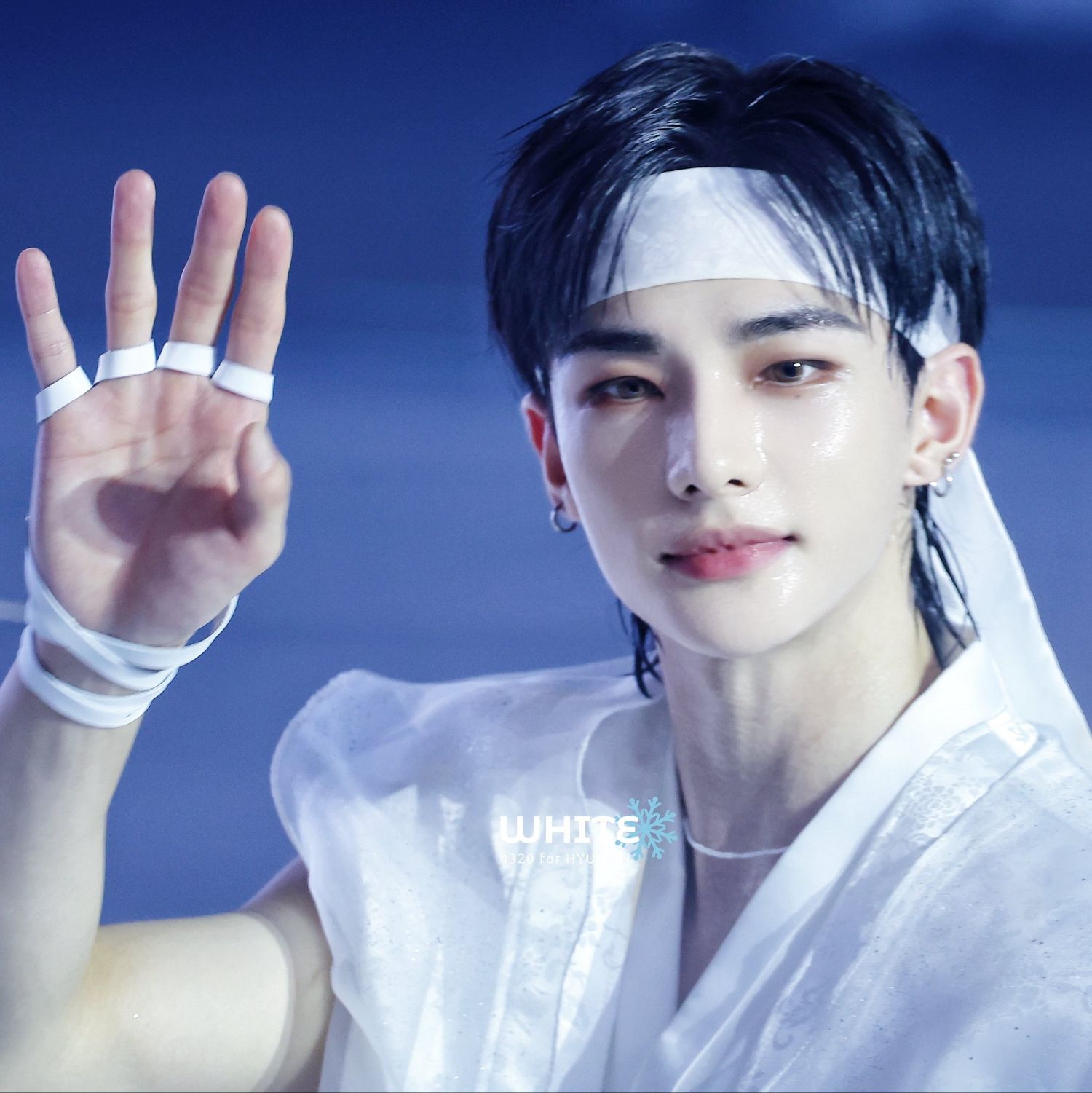 Recent activity shot of Hyunjin (Stray Kids)