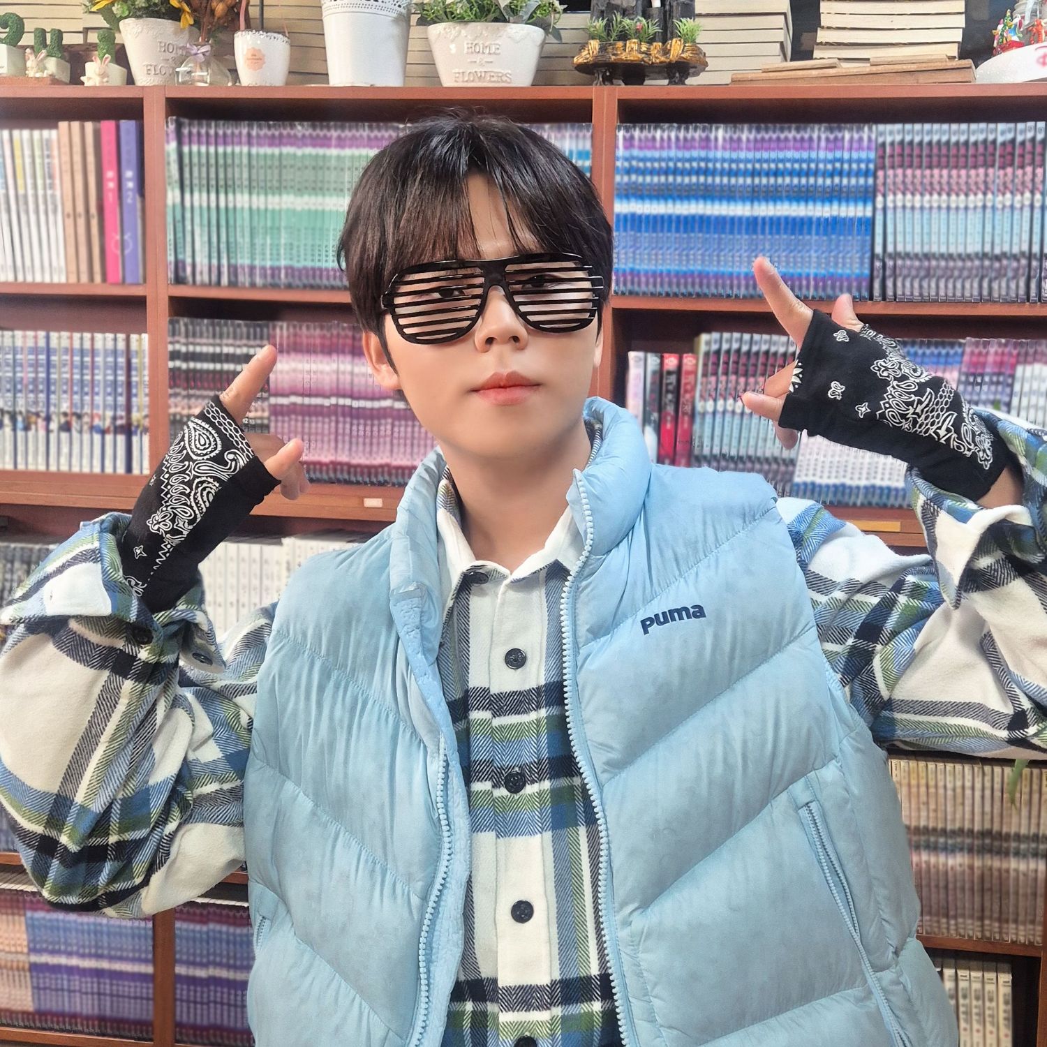 A moment captured by Jung Seunghwan's fan