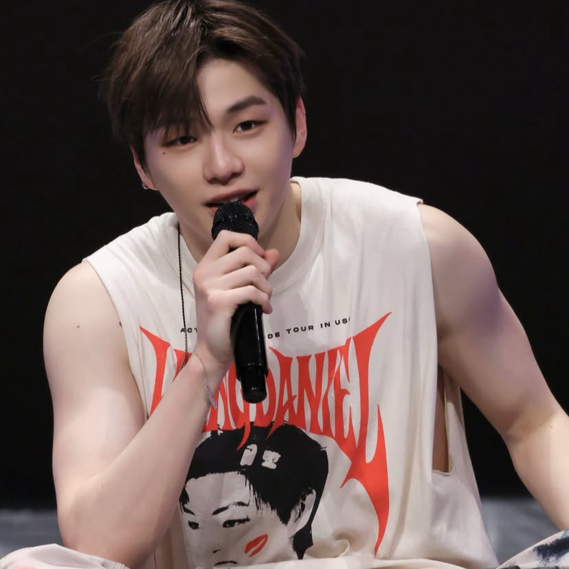 Recent activity shot of Kang Daniel