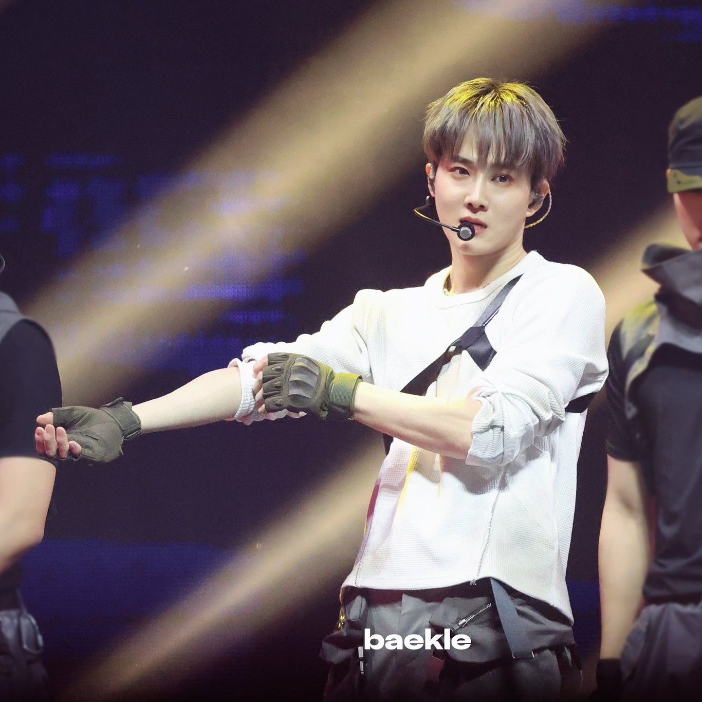 Recent activity shot of Suho (EXO)