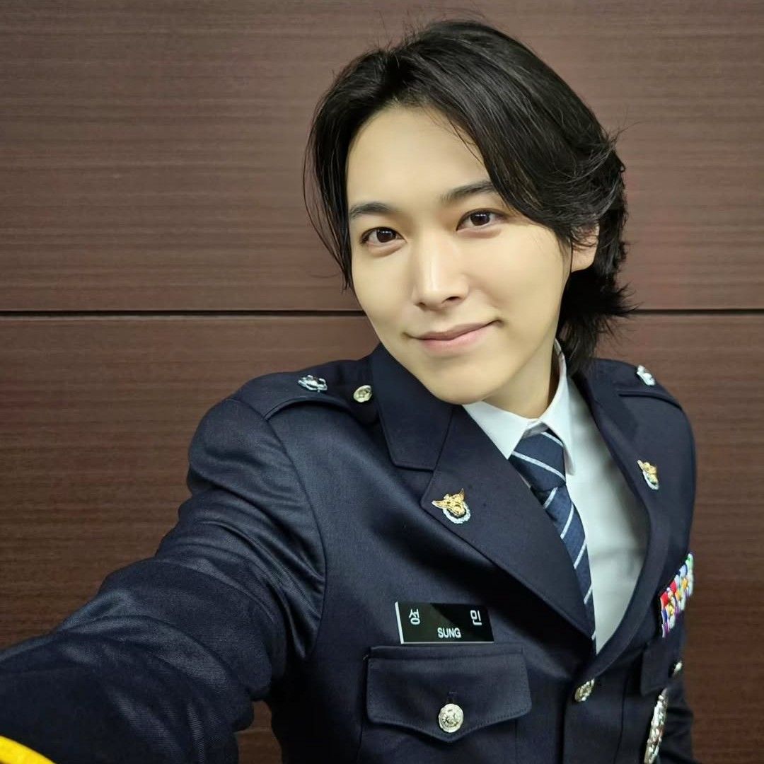 Behind-the-scenes cut of Sungmin (Super Junior)
