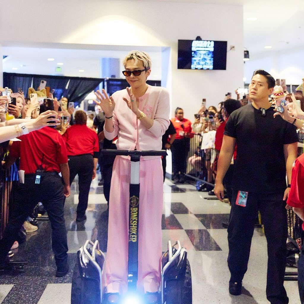 A moment captured by G-DRAGON (BIGBANG)'s fan