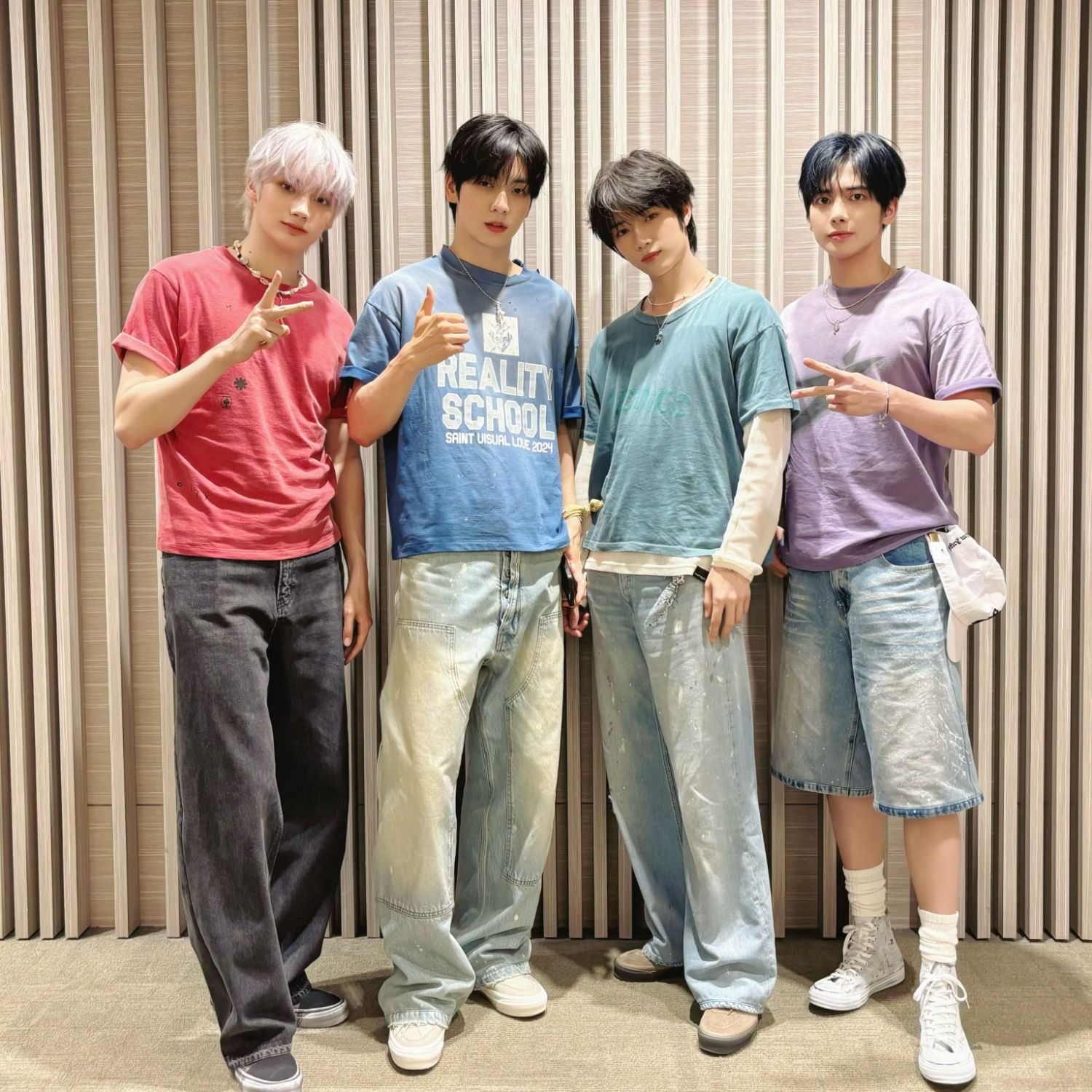 TOMORROW X TOGETHER粉絲拍下的瞬間