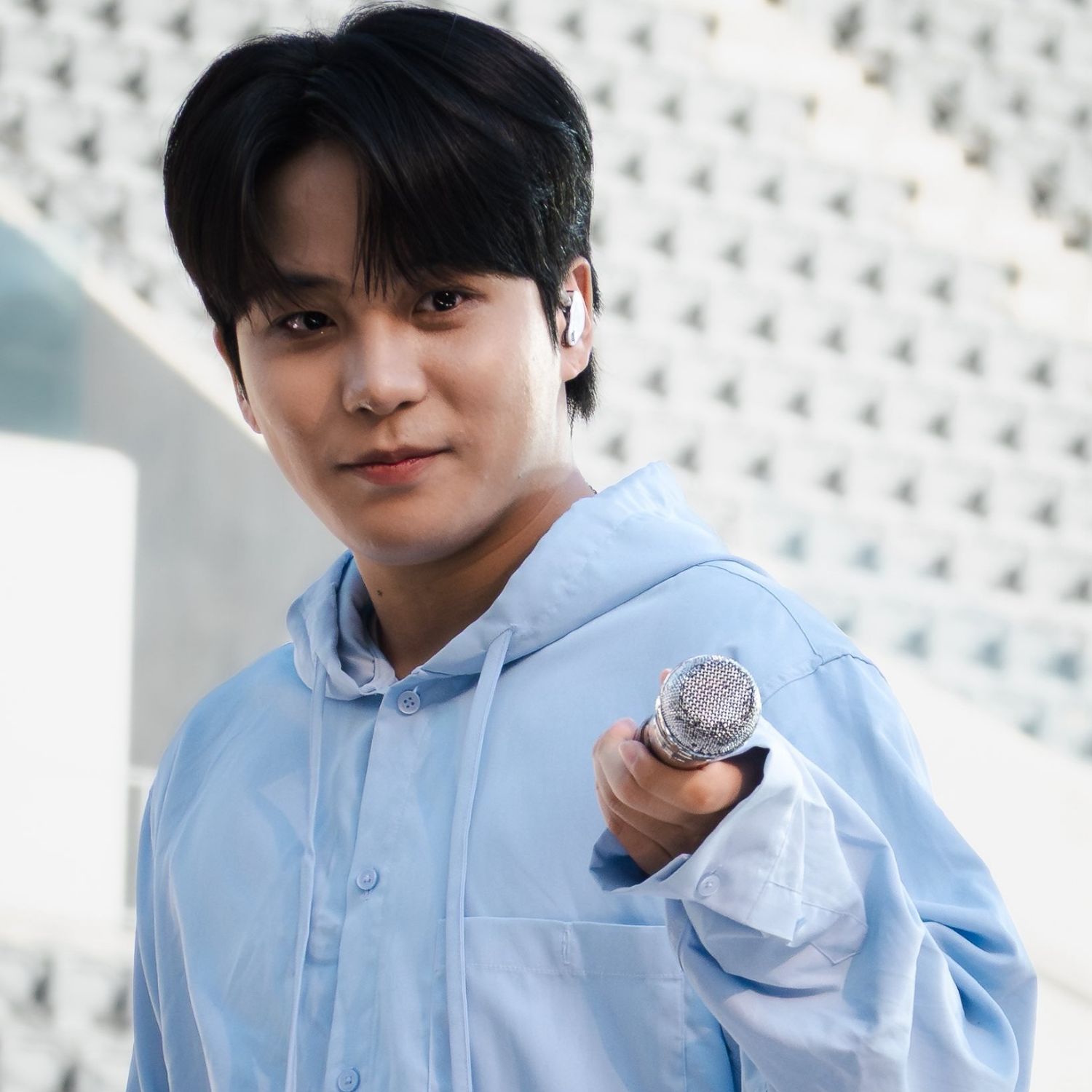 Recent activity shot of Jongho (ATEEZ)