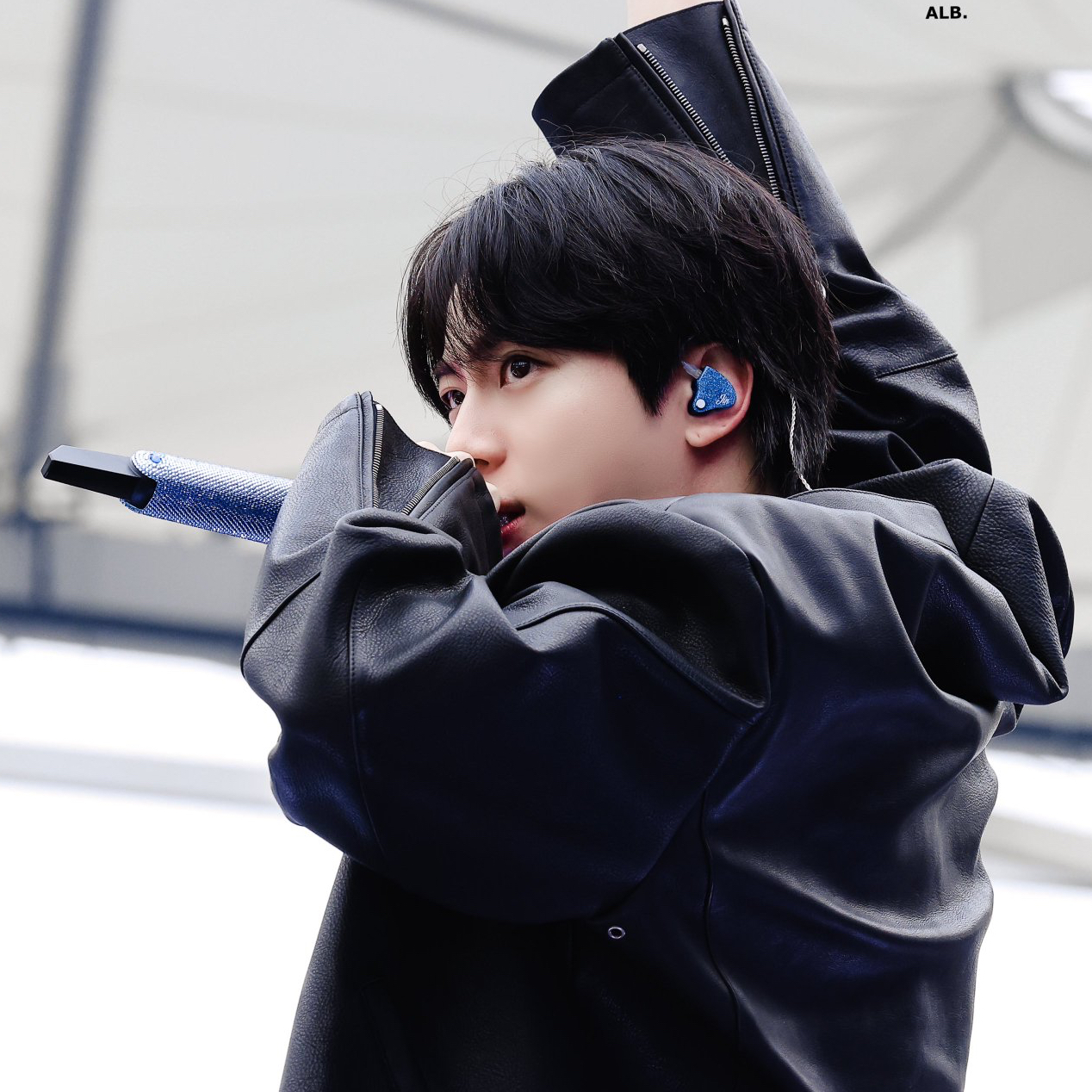 A moment captured by Jin (BTS)'s fan