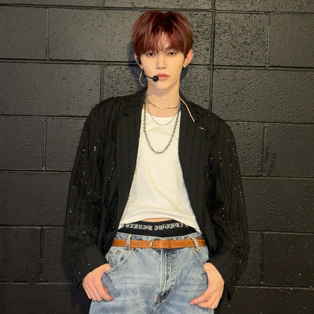 Recent activity shot of Zhang Hao (ZEROBASEONE)