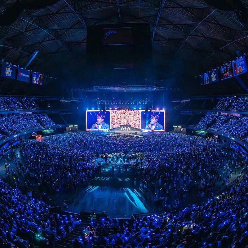 Recent activity shot of Super Junior