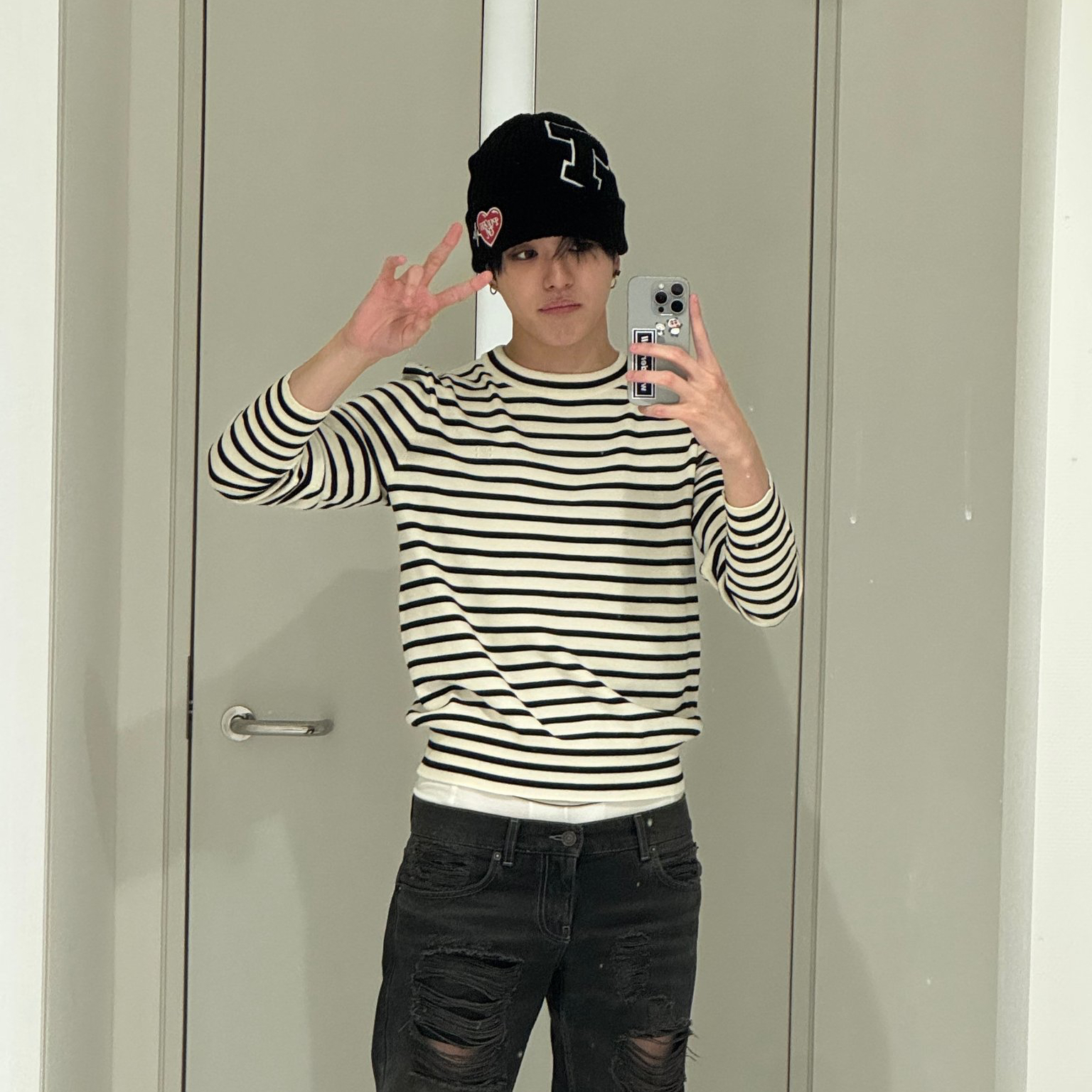 A moment captured by Yoon Jaehyuk (TREASURE)'s fan