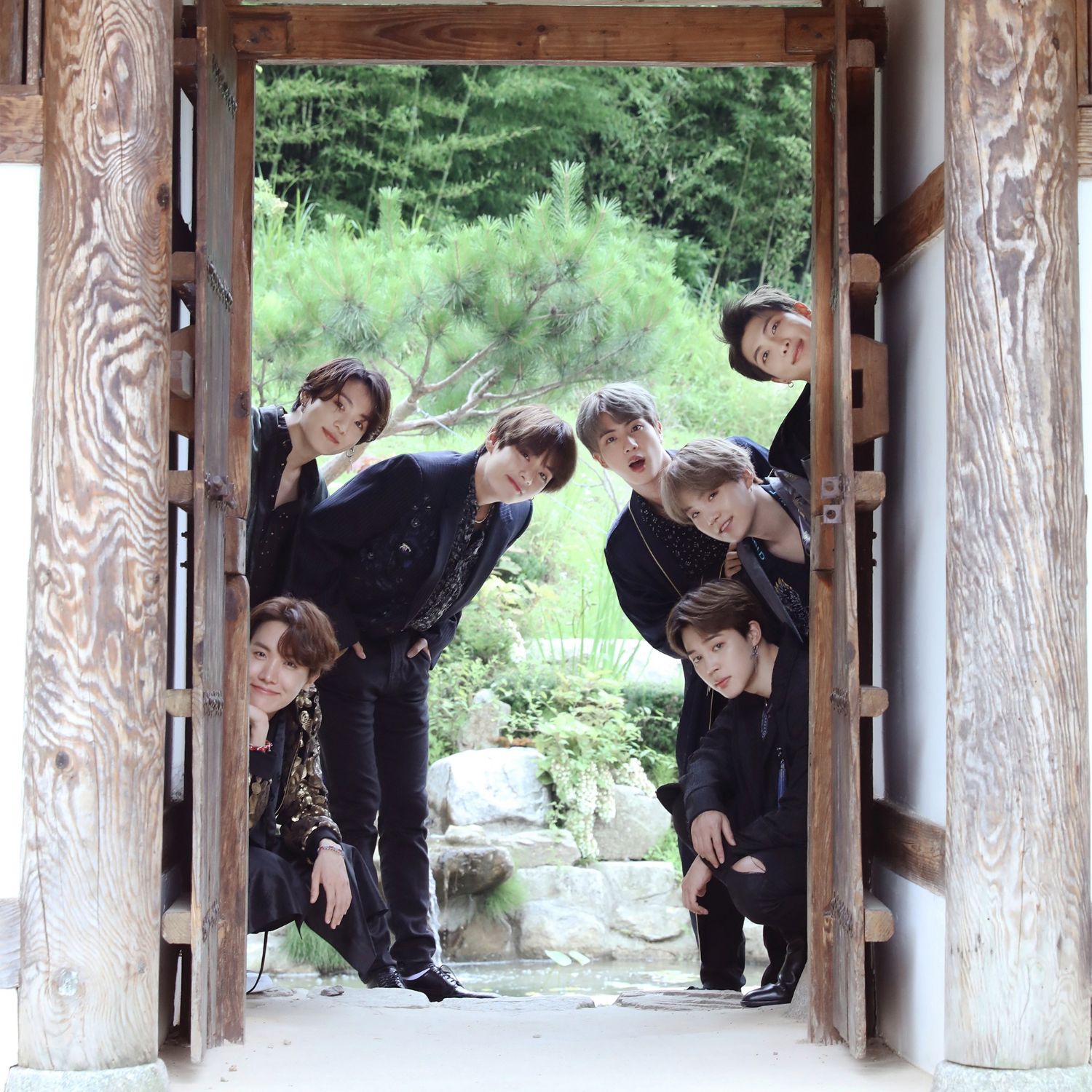 A moment captured by BTS's fan