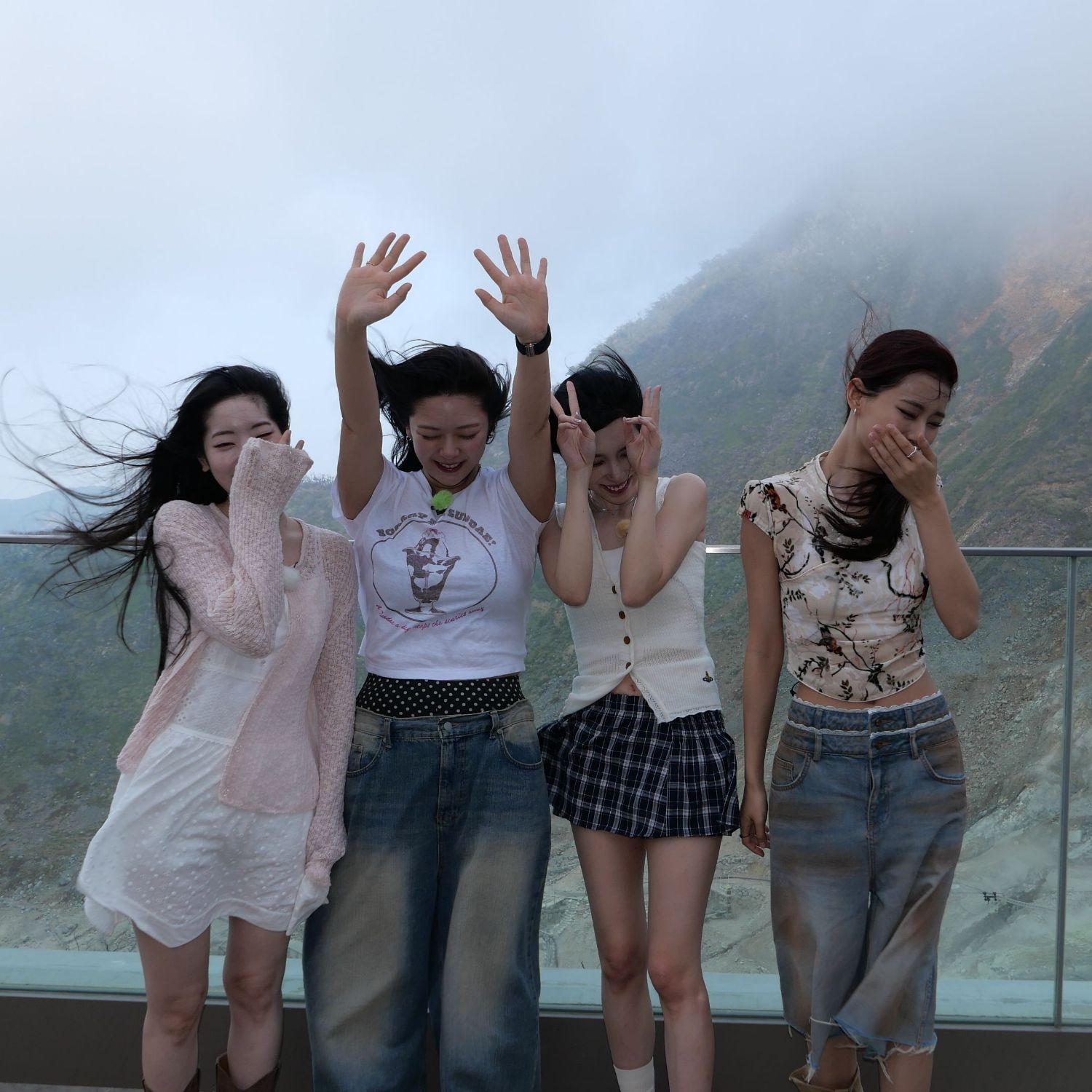 A moment captured by TWICE's fan