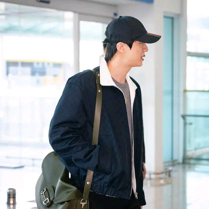 Recent activity shot of Jin (BTS)