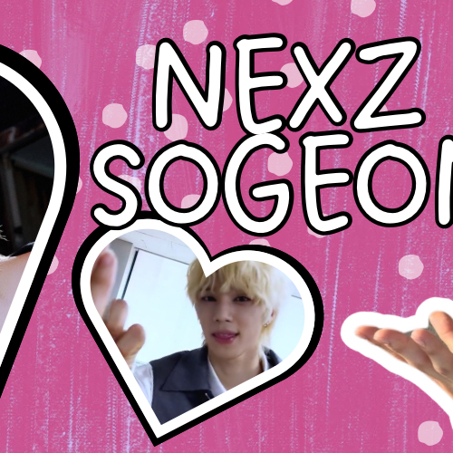 Behind-the-scenes cut of So Geon (NEXZ)