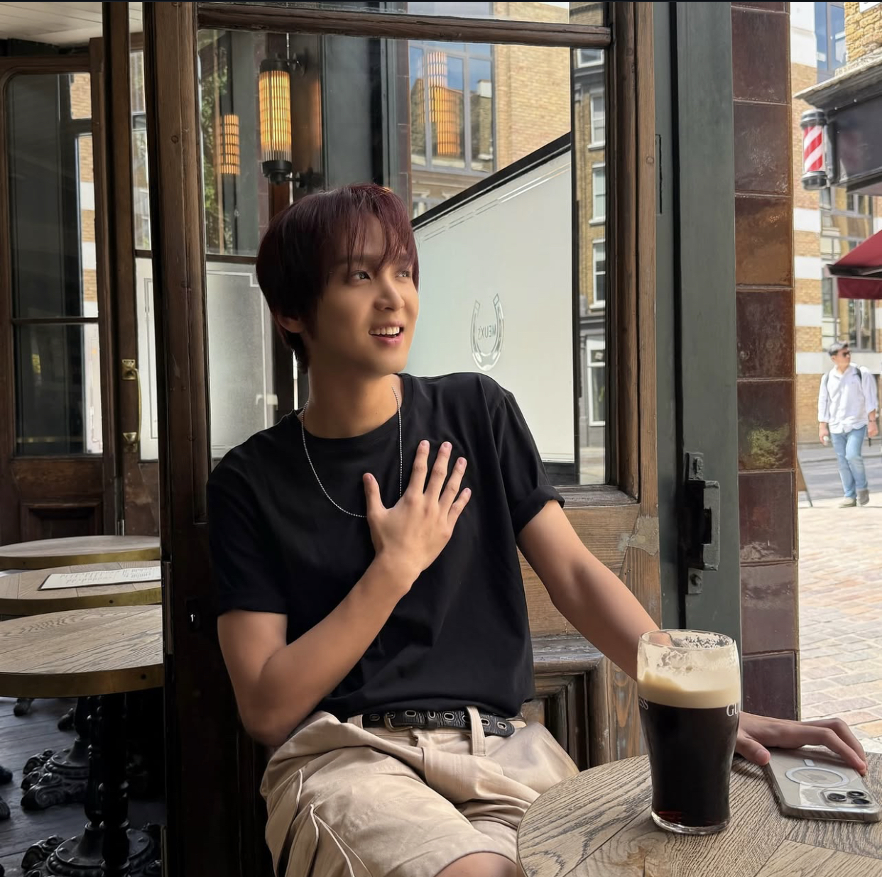 Behind-the-scenes cut of Haechan (NCT 127, NCT DREAM)
