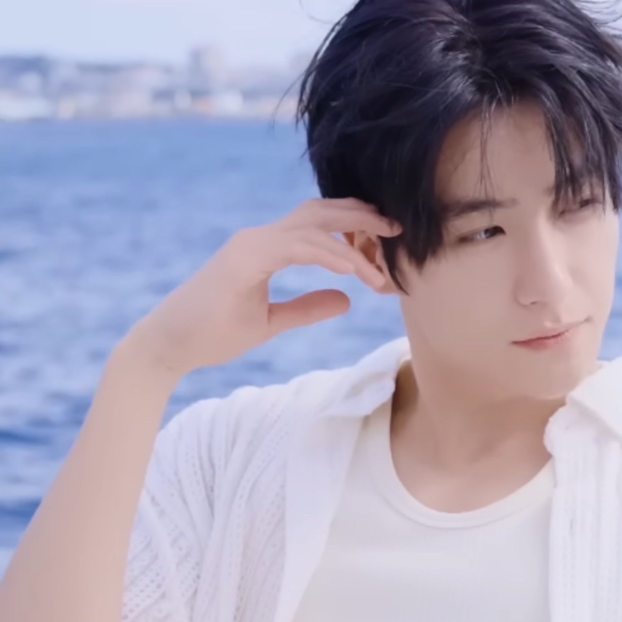 Recent activity shot of Hyunjae (THE BOYZ)