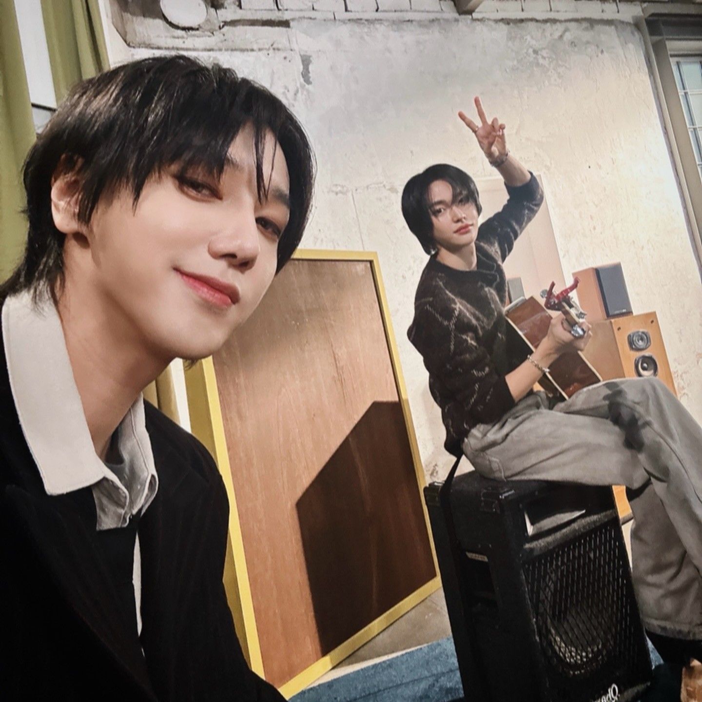 Behind-the-scenes cut of Yesung (Super Junior)