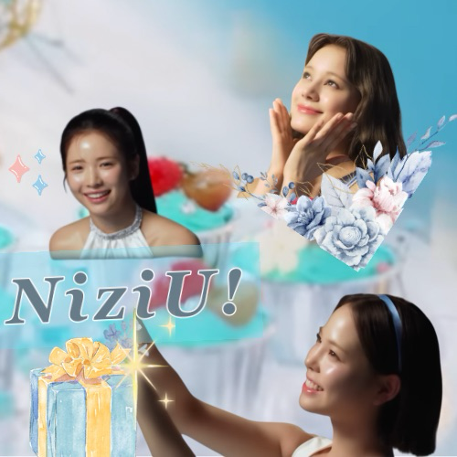 Recent activity shot of NiziU