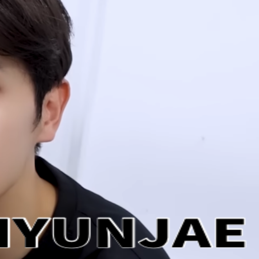 A moment captured by Hyunjae (THE BOYZ)'s fan