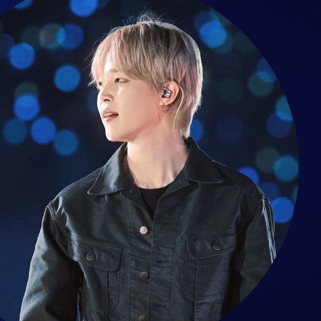 Recent activity shot of Jimin (BTS)