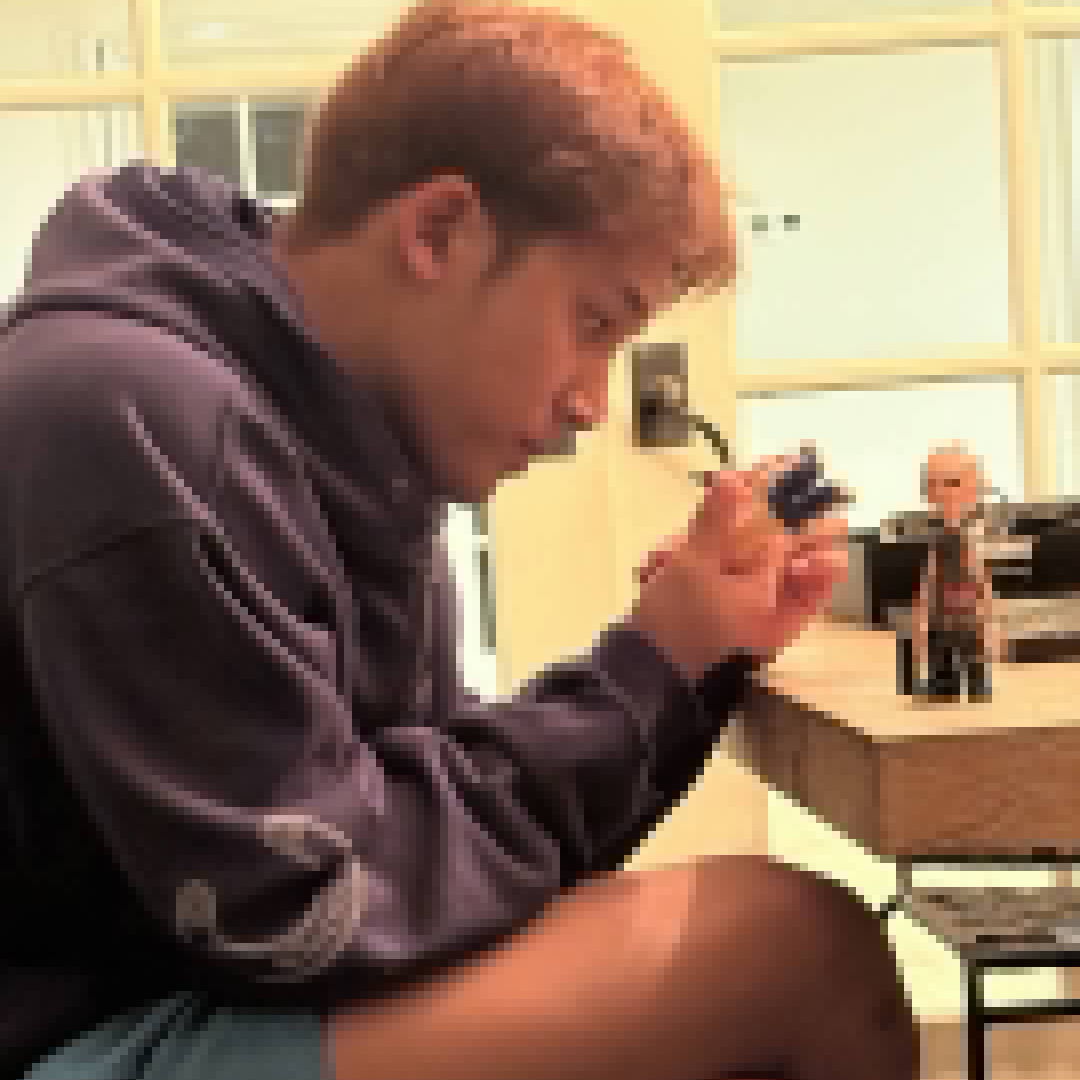 A moment captured by Mingyu (SEVENTEEN)'s fan