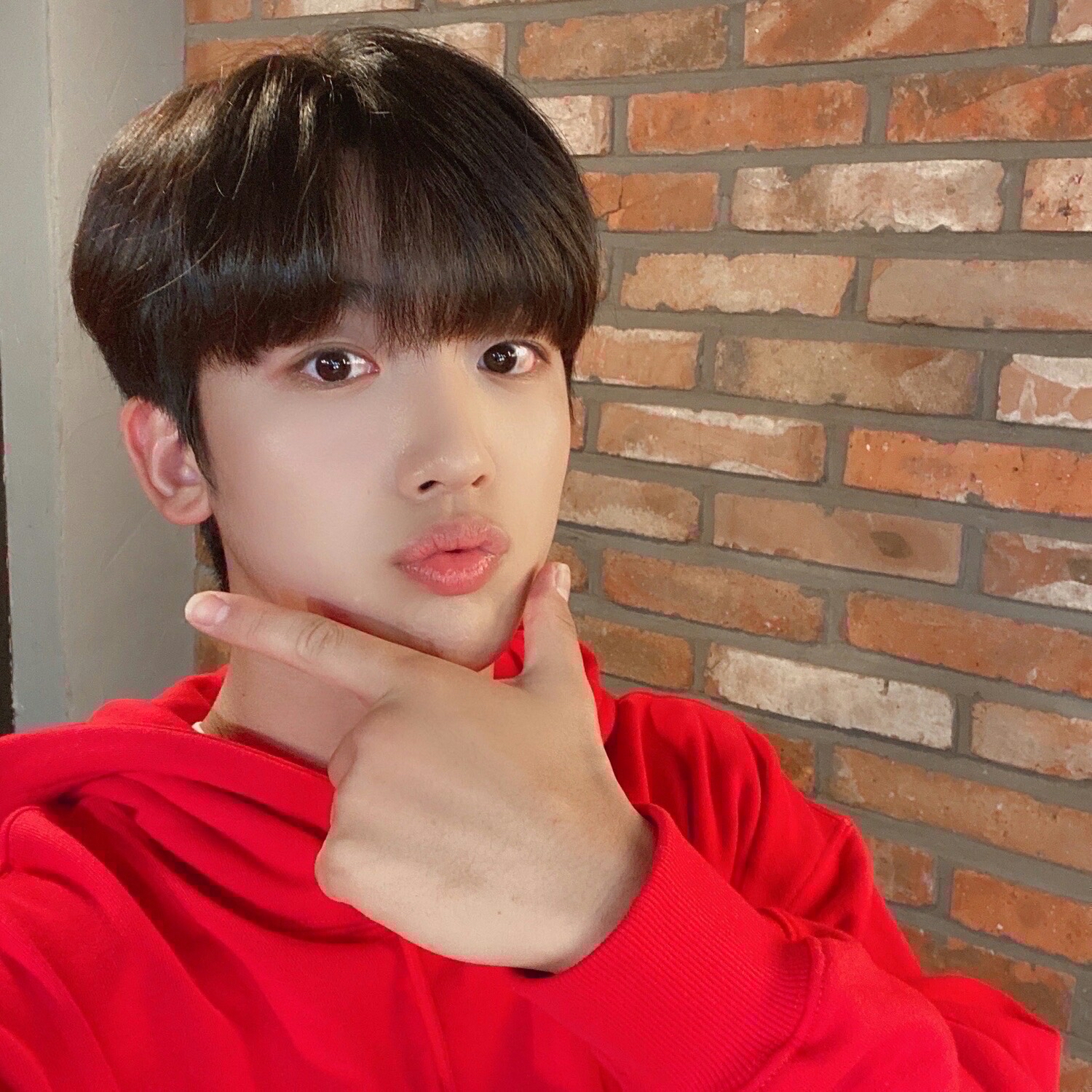 Recent activity shot of Kim Yohan (WEi)