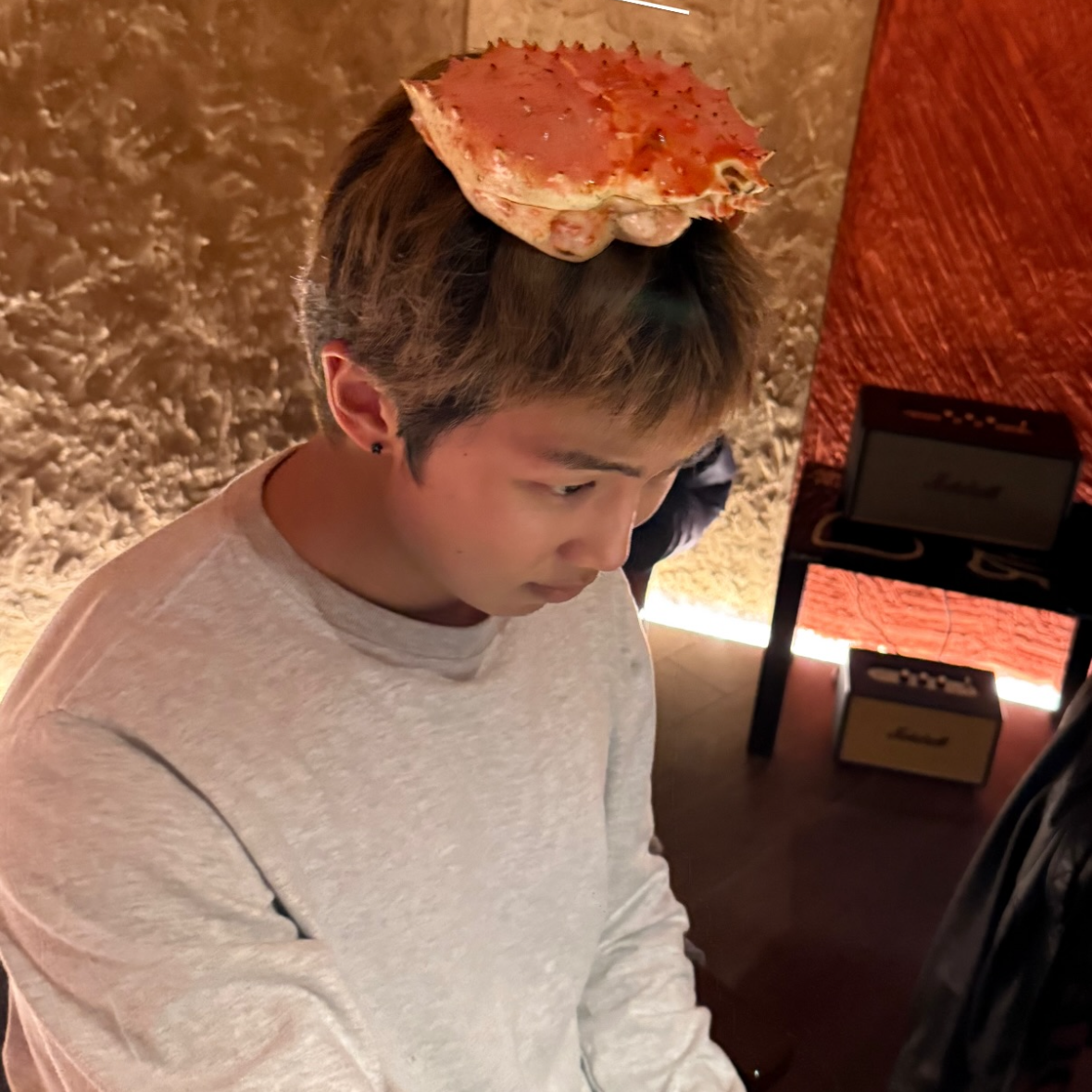 A moment captured by RM (BTS)'s fan