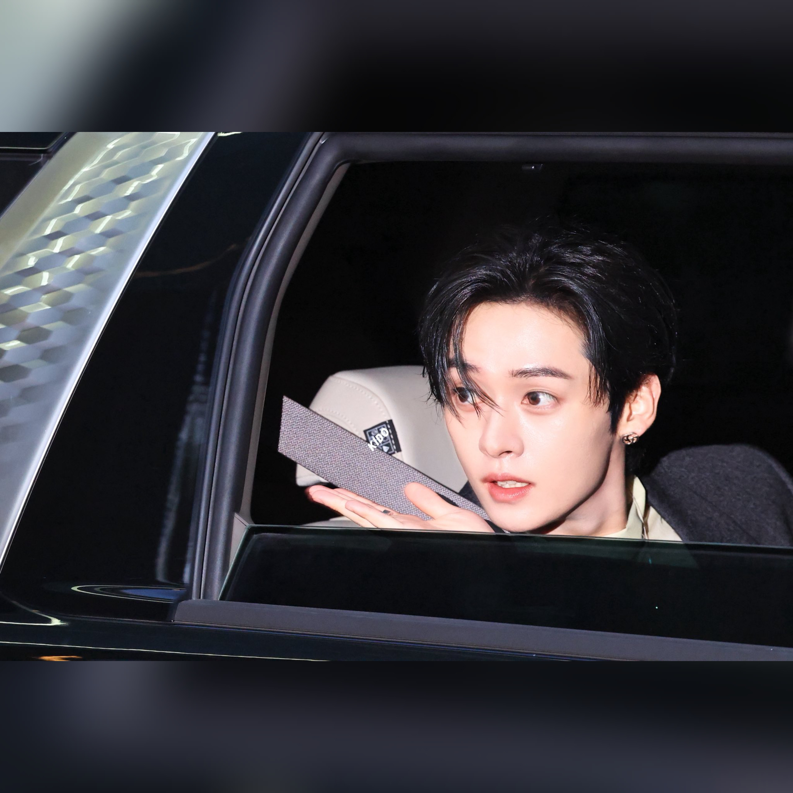 Recent activity shot of Lee Know (Stray Kids)